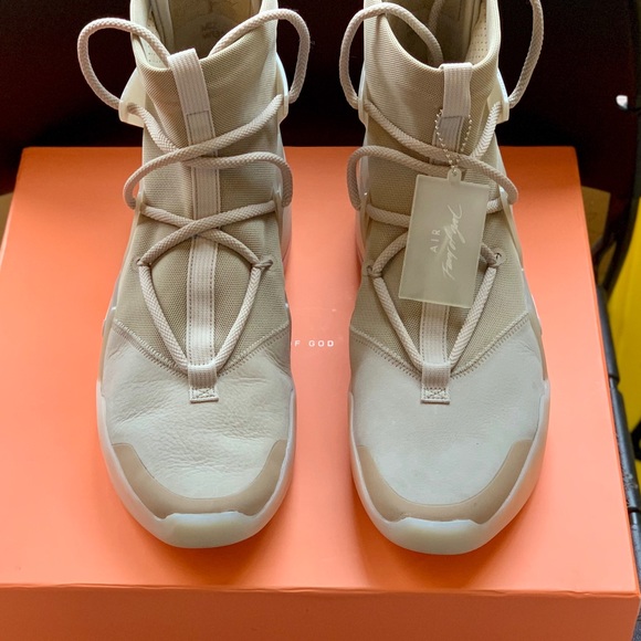Fear Of God 1’s in “Oatmeal” color - Picture 4 of 6